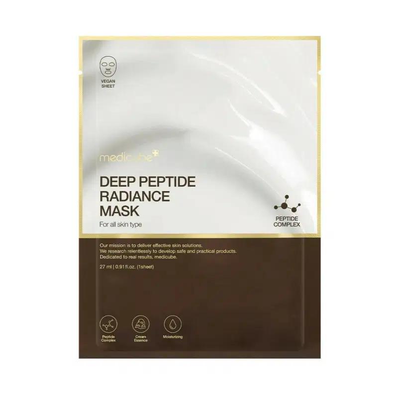 Deep Peptide Mask Enhances elasticity Sheet Mask — 27 ml
